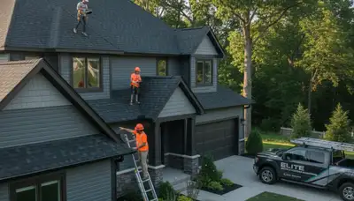 Vinyl siding and roofing inspection service in Oklahoma City OK by Next Level Exteriors