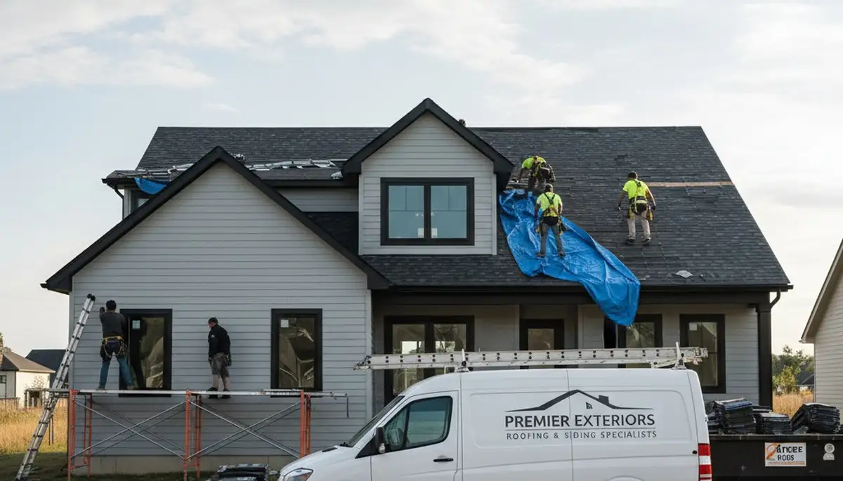 Vinyl siding and roof replacement experts in Oklahoma City, OK enhancing home durability and curb appeal