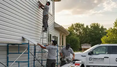 Professional vinyl siding installation in Oklahoma City OK home exterior upgrade