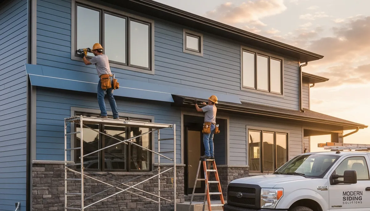 Vinyl siding installation in Oklahoma City, OK by Next Level Exteriors
