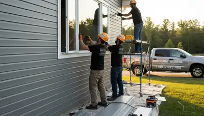 Professional window replacement by vinyl siding experts in Oklahoma City, OK